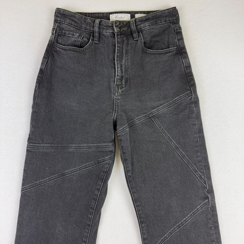 KanCan Women's Black Straight Leg Jeans - Picture 2 of 9
